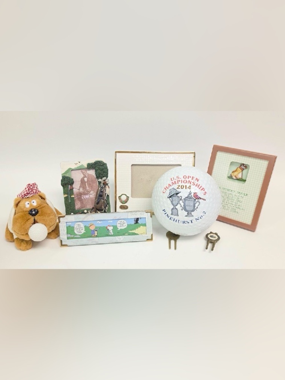 Assortment of Golf Themed Items